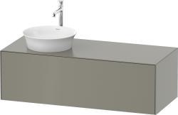 Duravit White Tulip Asma dolap ünitesi 1300 mm Taş Grisi Saten Mat Lake WT4977L9292