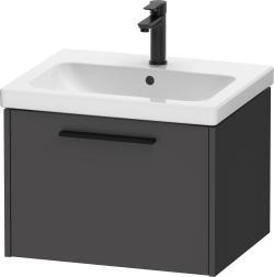 Duravit D-Code Asma dolap ünitesi 584 mm Grafit Mat DC46650BD490000