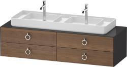 Duravit White Tulip Asma dolap ünitesi 1600 mm Amerikan Ceviz masif WT4997077H10000
