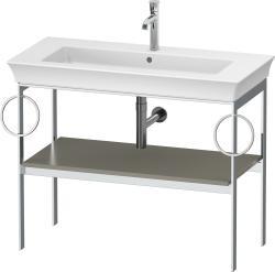 Duravit White Tulip Metal konsol 984 mm Taş Grisi Saten Mat Lake WT4547B9292