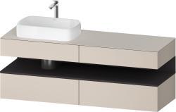 Duravit Studio F. A. Porsche Collection Asma dolap ünitesi 1600 mm Taupe Dekoru QA4777080910010