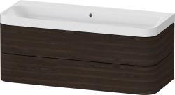 Duravit Happy D.2 c-shaped asma set 1175 mm Fırçalanmış Ceviz HP4349N69690000