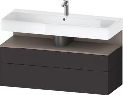 Duravit Studio F. A. Porsche Collection Asma dolap ünitesi 1190 mm Grafit Süper Mat QA4396043800010