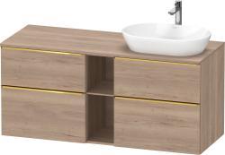 Duravit D-Neo Asma dolap ünitesi 1400 mm Marbeled Oak DE4970R34550000