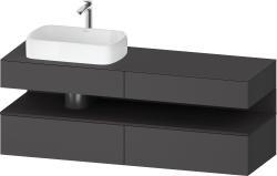 Duravit Studio F. A. Porsche Collection Asma dolap ünitesi 1600 mm Grafit Mat QA4777080490000