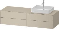 Duravit White Tulip Asma dolap ünitesi 1600 mm Taupe Saten Mat Lake WT4867R60600010
