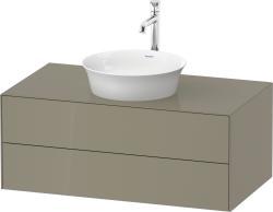 Duravit White Tulip Asma dolap ünitesi 1000 mm Taş Grisi Parlak WT49860H2H2