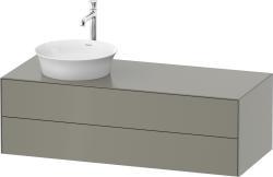 Duravit White Tulip Asma dolap ünitesi 1300 mm Taş Grisi Saten Mat Lake WT4987L9292