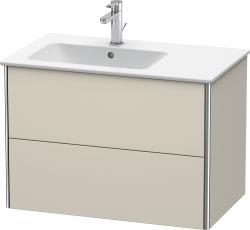 Duravit XSquare Asma dolap ünitesi 810 mm Taupe Süper Mat XS417608383