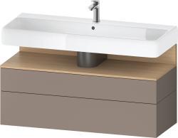 Duravit Studio F. A. Porsche Collection Asma dolap ünitesi 1190 mm Bazalt Mat QA4396030430000
