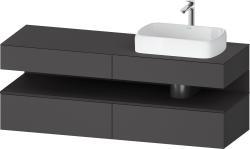 Duravit Studio F. A. Porsche Collection Asma dolap ünitesi 1600 mm Grafit Mat QA4778080490000