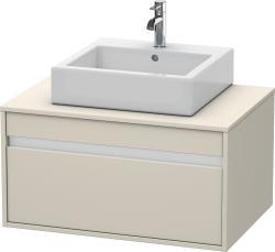 Duravit Ketho Asma dolap ünitesi 800 mm Taupe Dekoru KT669409191