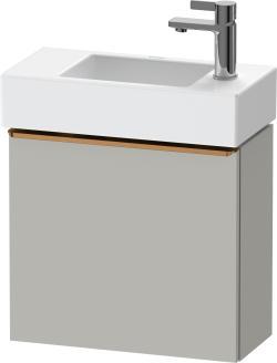 Duravit D-Neo Asma dolap ünitesi 484 mm Beton Gri Mat Dekor DE4219L04070000