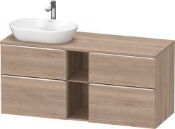 Duravit D-Neo Asma dolap ünitesi 1400 mm Marbeled Oak DE4970L10550000