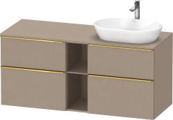 Duravit D-Neo Asma dolap ünitesi 1400 mm Keten Dekor DE4970R34750000