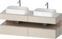 Duravit Studio F. A. Porsche Collection Asma dolap ünitesi 1600 mm Taupe Süper Mat QA4779055830000