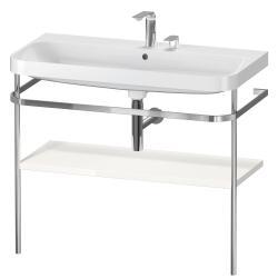 Duravit Happy D.2 c-shape Metal lavabo konsolu 975 mm Beyaz (parlak) HP4838E2222