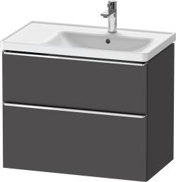 Duravit D-Neo Asma dolap ünitesi 784 mm Grafit Mat DE4358010490000