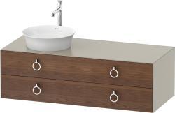 Duravit White Tulip Asma dolap ünitesi 1300 mm Amerikan Ceviz masif WT4992L7760