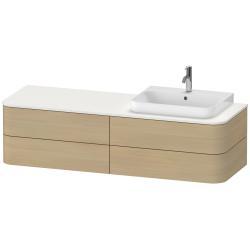 Duravit Happy D.2 Asma dolap ünitesi 1600 mm Akdeniz Meşesi Gerçek ahşap kaplama HP4963R7171
