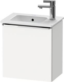 Duravit D-Neo Asma dolap ünitesi Beyaz Mat Beyaz Mat Dekor, Kulp Krom DE4259L10180000