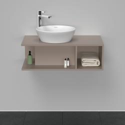Duravit D-Neo Asma dolap ünitesi 800 mm Bazalt Mat DE491804343 uygulama örneği