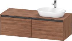 Duravit Ketho.2 Asma dolap ünitesi 1400 mm Doğal Ceviz K24888R79790000