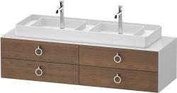 Duravit White Tulip Asma dolap ünitesi 1600 mm Amerikan Ceviz masif WT4997077850010