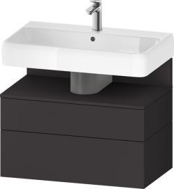 Duravit Studio F. A. Porsche Collection Asma dolap ünitesi 790 mm Grafit Süper Mat QA4394080800000