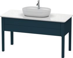 Duravit Luv Yerden dolap ünitesi için tezgah 1338 mm Gece Mavisi Saten Mat Lake LU956109898
