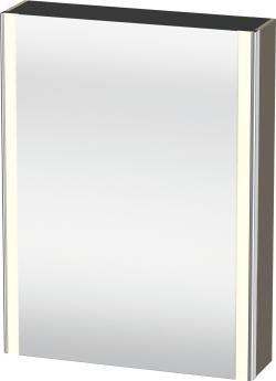 Duravit XSquare Aynalı dolap 600 mm Flanel Gri Saten Mat Lake XS7111R90900000
