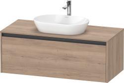 Duravit Ketho.2 Asma dolap ünitesi 1200 mm Marbeled Oak K24887055550000