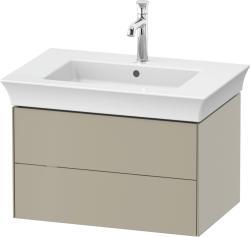 Duravit White Tulip Asma dolap ünitesi 684 mm Taupe Saten Mat Lake WT4341060600010
