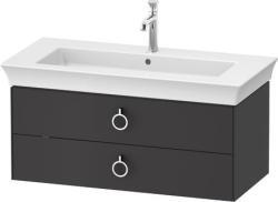 Duravit White Tulip Asma dolap ünitesi 984 mm Grafit Saten Mat WT4352058580010