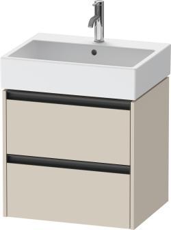 Duravit Ketho.2 Asma dolap ünitesi 584 mm Taupe Süper Mat K25275083830000