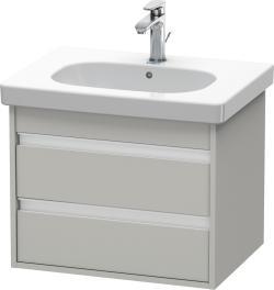 Duravit Ketho Asma dolap ünitesi 600 mm Beton Gri Mat Dekor KT665000707