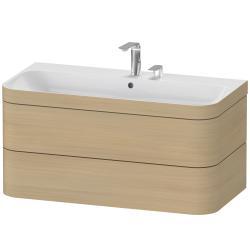 Duravit Happy D.2 c-bonded Asma dolap 975 mm Akdeniz Meşesi Gerçek ahşap kaplama HP4638E7171