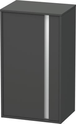 Duravit Ketho Kısa dolap 500 mm Grafit Mat KT1266L4949