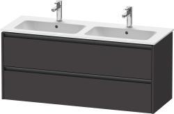 Duravit Ketho.2 Asma dolap ünitesi 1280 mm Grafit Süper Mat K25266080800000