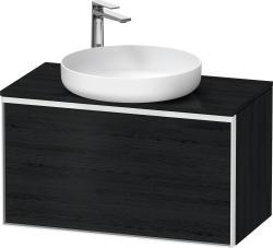 Duravit Vitrium Asma dolap ünitesi 800 mm Siyah Meşe VT478001616001W