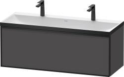 Duravit Vitrium c-bonded Asma dolap 1200 mm Grafit Mat VT4289O4949000G