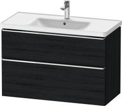 Duravit D-Neo Asma dolap ünitesi 984 mm Siyah Meşe DE4356010160000
