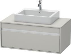 Duravit Ketho Asma dolap ünitesi 1000 mm Beton Gri Mat Dekor KT669500707