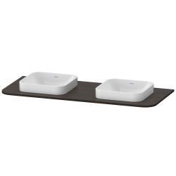 Duravit Happy D.2 Tezgah 1300 mm Fırçalanmış Ceviz HP032KB6969