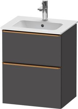 Duravit D-Neo Asma dolap ünitesi 510 mm Grafit Mat DE4360004490000