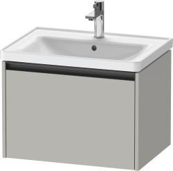 Duravit Ketho.2 Asma dolap ünitesi 634 mm Beton Gri Mat Dekor K25082007070000