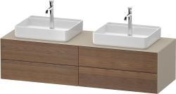 Duravit White Tulip Asma dolap ünitesi 1600 mm Amerikan Ceviz masif WT4868B77600010