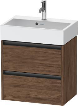 Duravit Ketho.2 Asma dolap ünitesi 584 mm Koyu Ceviz Dekor K25273021210000