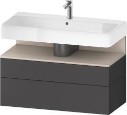 Duravit Studio F. A. Porsche Collection Asma dolap ünitesi 990 mm Grafit Mat QA4395091490010