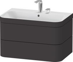 Duravit Happy D.2 c-bonded Asma dolap 775 mm Grafit Süper Mat HP4637E8080